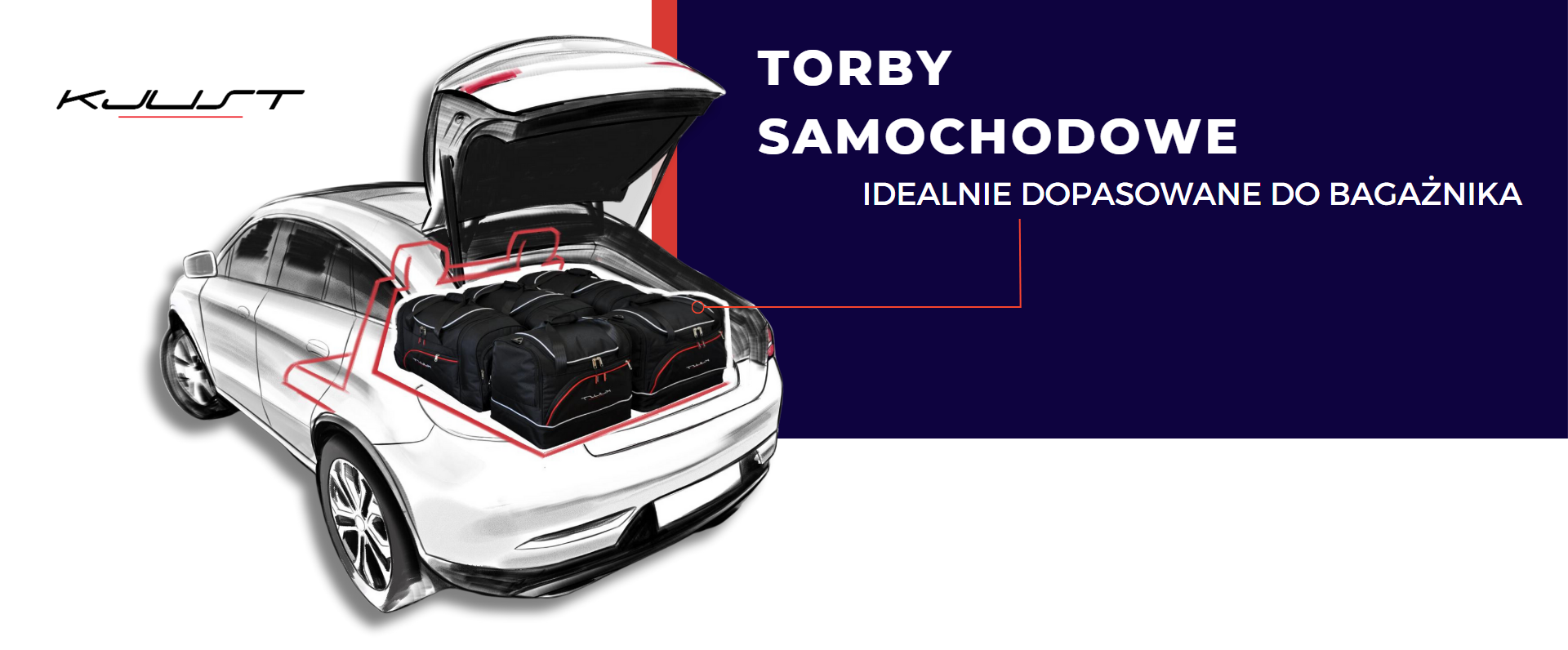 Torby do bagażnika KJUST