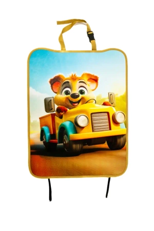 Osłona na tył fotela mata ochronna do auta samochodowa dla dzieci LISEK