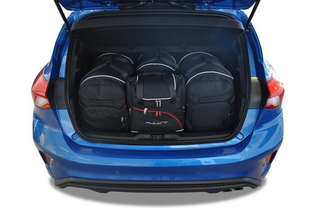 FORD FOCUS HATCHBACK 2018+ TORBY DO BAGAŻNIKA 4 SZT