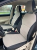 Pokrowce na fotele samochodowe SKODA Octavia 2013-2020 żakard i ekoskóra 5 os.