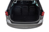 VW PASSAT VARIANT 2014+ TORBY DO BAGAŻNIKA 5 SZT