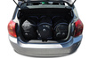 TOYOTA COROLLA HATCHBACK 2001-2009 TORBY DO BAGAŻNIKA 3 SZT