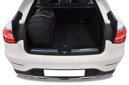 MERCEDES-BENZ GLC COUPE 2016+ TORBY DO BAGAŻNIKA 4 SZT