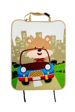 Osłona na tył fotela mata ochronna do auta samochodowa dla dzieci MIŚ