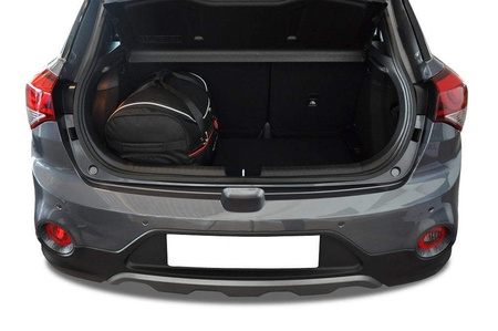 HYUNDAI i20 2014-2020 TORBY DO BAGAŻNIKA 3 SZT