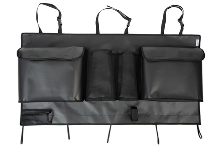 Organizer Do Bagażnika Samochodu Czarny Duży Na Oparcie Siedzenia Suvy Van