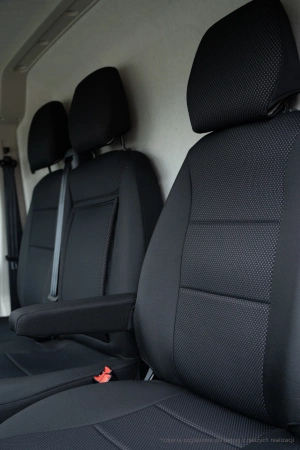 Pokrowce na fotele samochodowe FIAT Ducato 2006- żakard 3 os.
