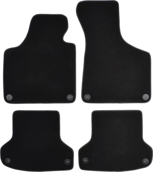 Dywaniki samochodowe welurowe Audi A3 2003-2012 komplet dopasowane premium
