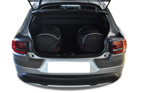 CITROEN C4 CACTUS 2014-2017 TORBY DO BAGAŻNIKA 4 SZT