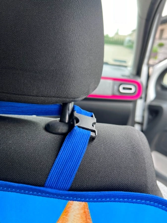 Osłona na tył fotela mata ochronna do auta samochodowa dla dzieci PONY