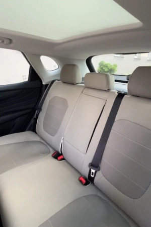 Pokrowce na fotele samochodowe MG HS 2023-2024 żakard i ekoskóra 5 os.