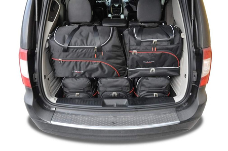 LANCIA VOYAGER 2011+ TORBY DO BAGAŻNIKA 5 SZT