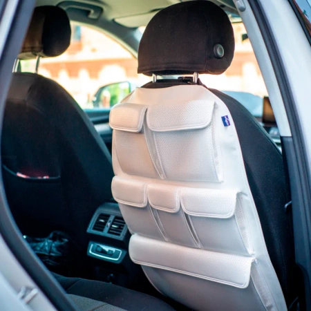 Organizer Na Fotel Samochodowy Przedni Do Auta Samochodu Kampera Ekoskóra