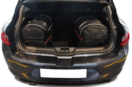 RENAULT MEGANE HATCHBACK 2016+ TORBY DO BAGAŻNIKA 4 SZT