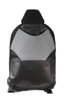 Osłona fotela samochodowego z kieszenią szara