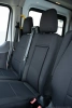 Pokrowce na fotele samochodowe FORD Transit 2013- żakard i ekoskóra 9 os.
