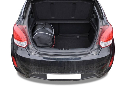HYUNDAI VELOSTER COUPE 2011-2014 TORBY DO BAGAŻNIKA 3 SZT