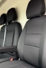 Pokrowce na fotele samochodowe IVECO Daily 2014- żakard i ekoskóra 2 os.