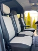 Pokrowce na fotele samochodowe RENAULT Master 2010-2024 ekoskóra 7 os.