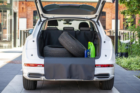 Mata do bagażnika Porsche Cayenne Coupe 2019- skóra syntetyczna