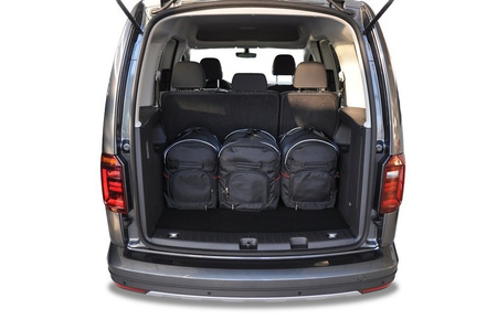 VW CADDY 2015-2020 TORBY DO BAGAŻNIKA 5 SZT