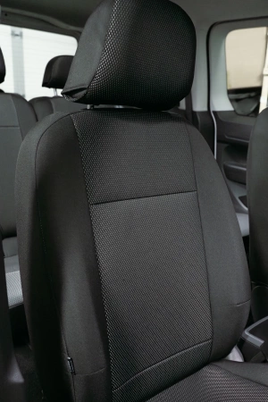 Pokrowce na fotele samochodowe VW Caddy 2021- ekoskóra 5 os.