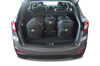 HYUNDAI ix35 2010-2013 TORBY DO BAGAŻNIKA 4 SZT