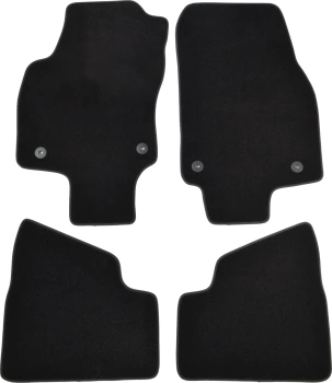 Dywaniki samochodowe welurowe Opel Astra H 2004-2011 komplet dopasowane premium