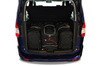 FORD TOURNEO COURIER 2014+ TORBY DO BAGAŻNIKA 4 SZT