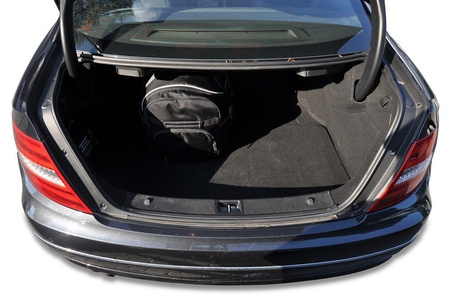 MERCEDES-BENZ C COUPE 2011-2014 TORBY DO BAGAŻNIKA 4 SZT