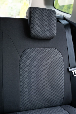 Pokrowce na fotele samochodowe DACIA Duster 2017-2024 ekoskóra 5 os.
