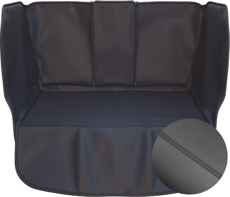 Mata do bagażnika Toyota Highlander 2019- 7os. Premium Zefir winyl czarny