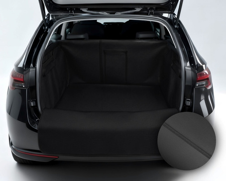 Mata do bagażnika Toyota Yaris Cross 2021- z niską podłogą bagażnika Premium Zefir winyl czarny