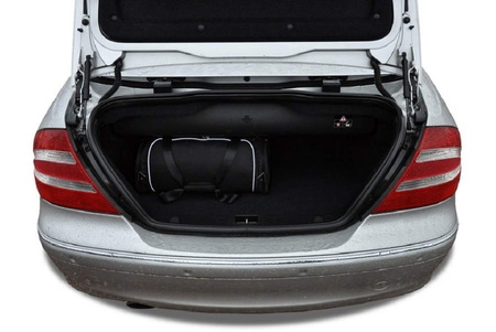 MERCEDES-BENZ CLK CABRIO 2002-2010 TORBY DO BAGAŻNIKA 4 SZT