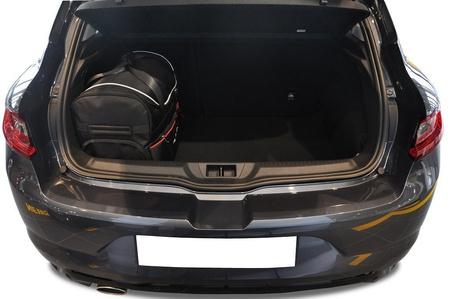 RENAULT MEGANE HATCHBACK 2016+ TORBY DO BAGAŻNIKA 4 SZT