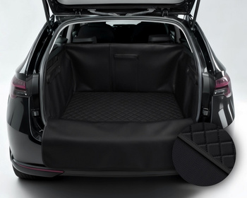 Mata do bagażnika Toyota Highlander 2019- 7os. bez 3 rzędu skóra syntetyczna