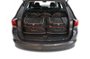 OPEL ASTRA TOURER 2016-2021 TORBY DO BAGAŻNIKA 5 SZT