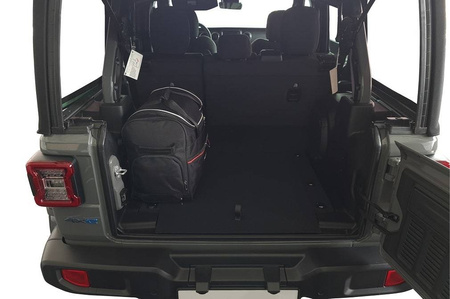 JEEP WRANGLER PHEV 2018+ TORBY DO BAGAŻNIKA 4 SZT