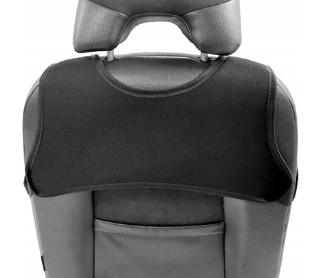 Mata ochronna na fotel samochodowy lędźwiowa profilowana eko-skóra miękka