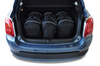 FIAT 500X 2014+ TORBY DO BAGAŻNIKA 3 SZT