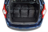 DACIA LODGY 2012-2022 TORBY DO BAGAŻNIKA 5 SZT