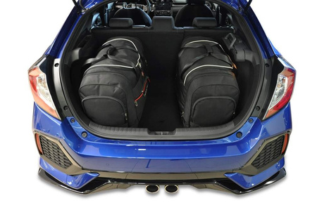 HONDA CIVIC HATCHBACK 2017-2021 TORBY DO BAGAŻNIKA 4 SZT