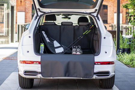 Mata do bagażnika Porsche Cayenne Coupe 2019- Premium Zefir winyl beżowy