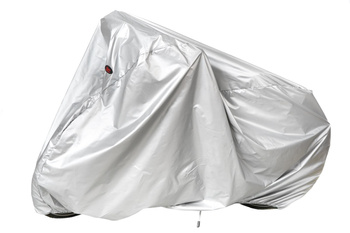 Pokrowiec na rower lub skuter srebrny