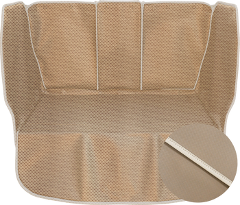 Mata do bagażnika Toyota Land Cruiser 2009- 7os. J15 150 Premium Zefir winyl beżowy