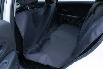 Mata ochronna na tylną kanapę uniwersalna czarna