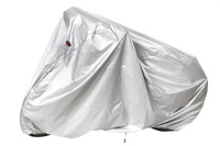 Pokrowiec na rower lub skuter srebrny