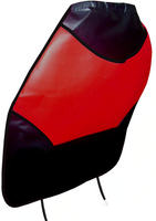 Osłona fotela samochodowego z kieszenią czerwona