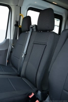 Pokrowce na fotele samochodowe FORD Transit 2013- ekoskóra 3 os.