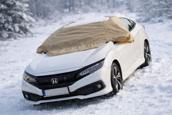 Antyszronowa mata osłona na szybę z magnesami